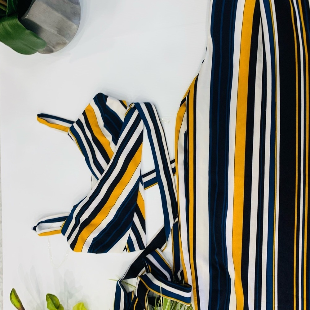 Do + Be layered Navy and mustard 2 pcs set size S